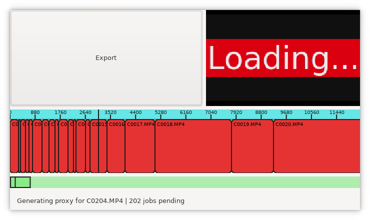 Loading clips.